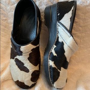 Sanita Cow Hide Clogs